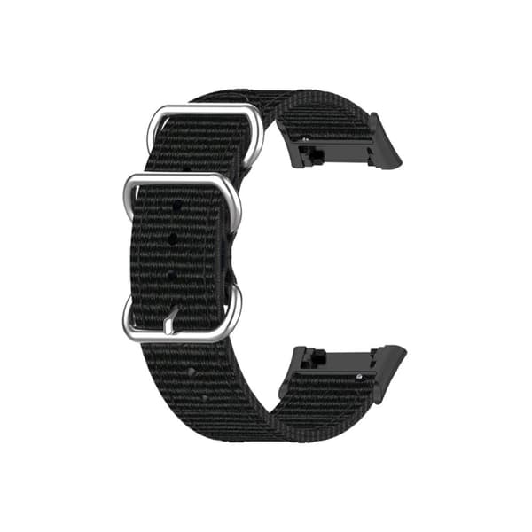 Oppo Watch Free nylonklokkerem - Svart Black