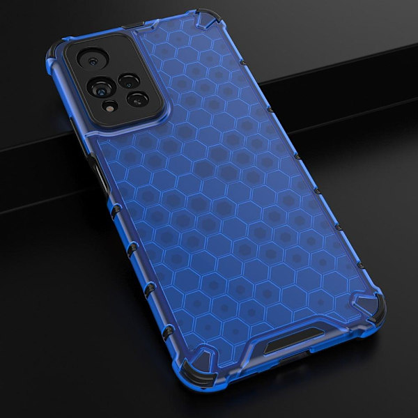 Bofink Honeycomb Xiaomi Redmi Note 11 Pro Plus 5G skal - Blå Blå