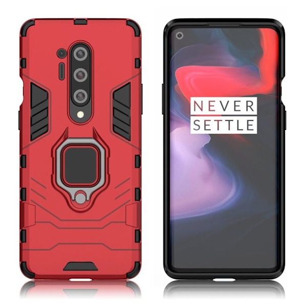 Ring Guard deksel - OnePlus 8 Pro - Rød Red