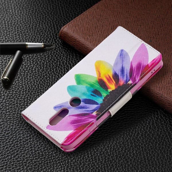 wonderland Nokia 2.4 flip etui - farverig blomst Multicolor