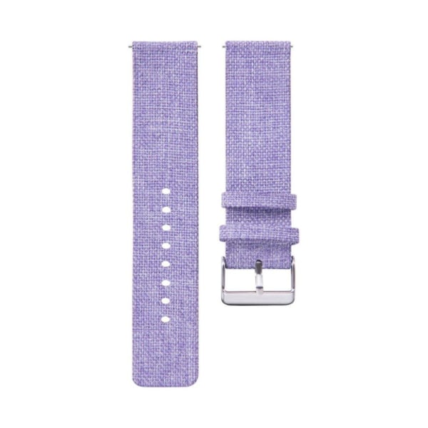 Garmin Vivoactive 3 / Vivomove HR klockarmband nylon canvas - Lila Lila