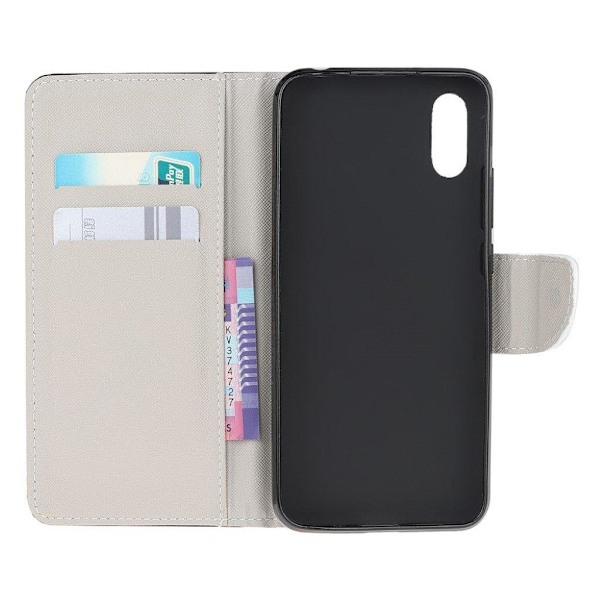 Wonderland Samsung Galaxy Xcover 5 Flip etui - Søde ugler Blue
