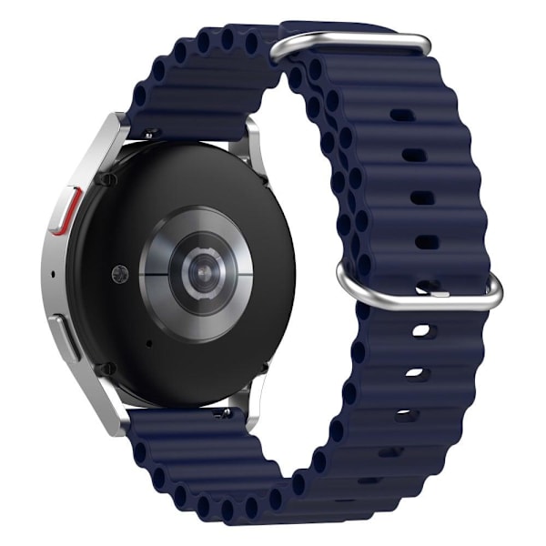 20 mm universal klockarmband i silikon - Midnattsblå Blå