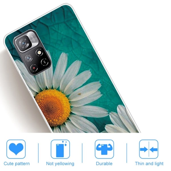 Deco Xiaomi Redmi Note 11T 5G / Note 11s 5g Suojakotelo - Chrysanthemum Multicolor