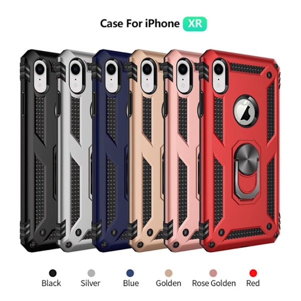 Bofink Combat iPhone Xr etui - Guld Gold