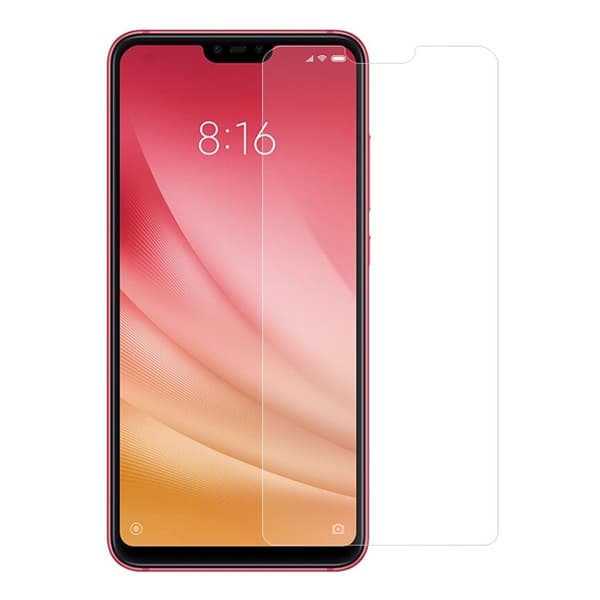 Xiaomi Mi 8 Lite Arc edge tempererat glas skärmskydd Transparent