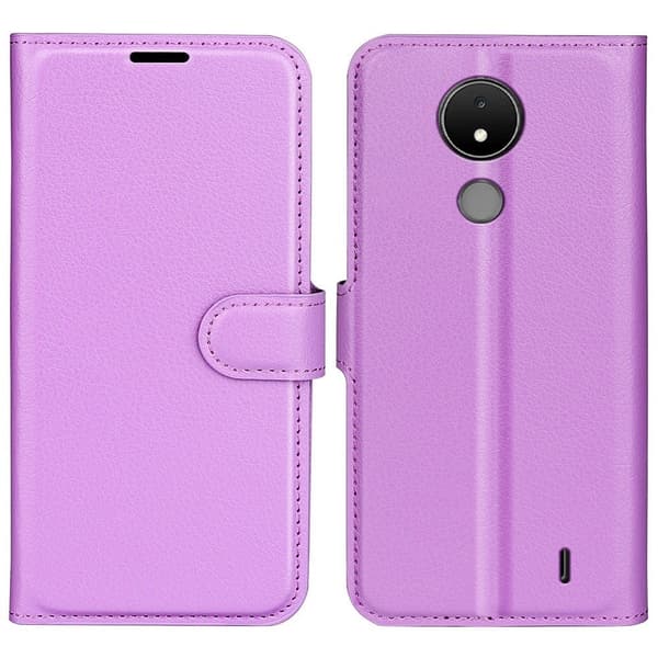Classic Nokia C21 Flippetui - Lilla Purple