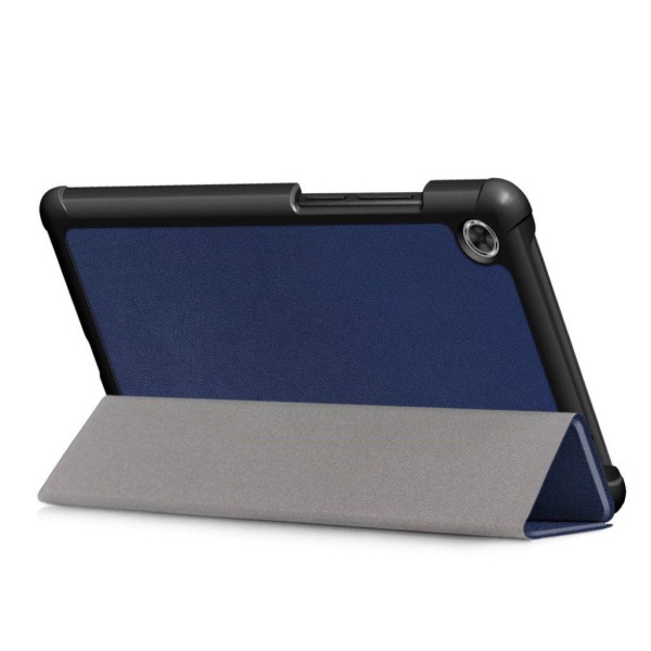 Lenovo Tab M7 tri-fold durable leather flip case - Blue Blue