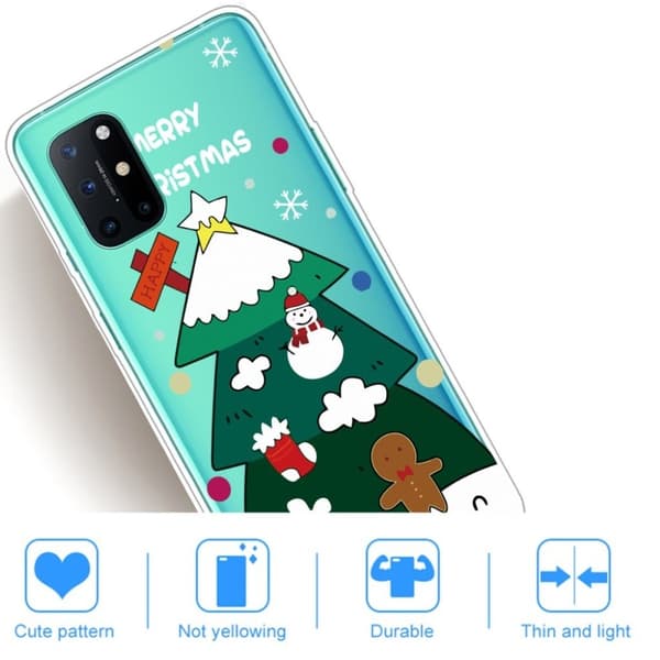 Juleveske til OnePlus 8T - Juletre Green