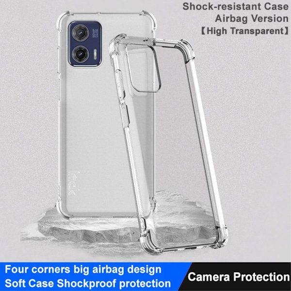Lux-Case Airbag-skydd för Motorola Moto G73 Transparent