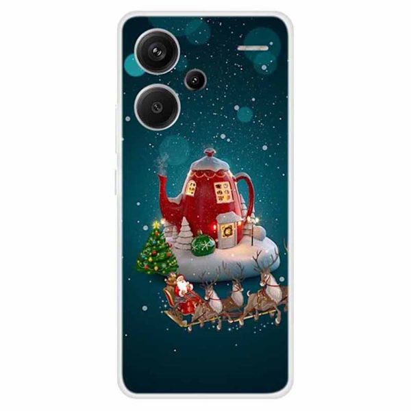 Imagine Xiaomi Redmi Note 13 Pro Plus deksel - Julekjele Blue