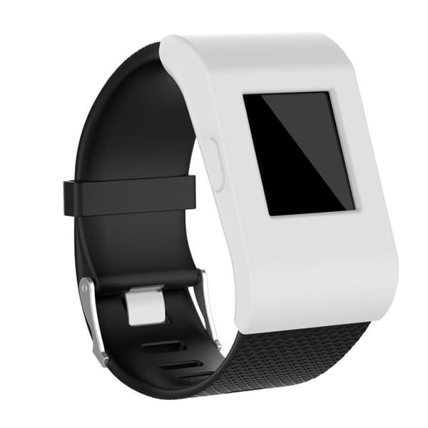 Fitbit Surge Snygg silikon ram - Vit Vit