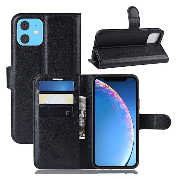 Classic iPhone 11 kotelot - Musta Black