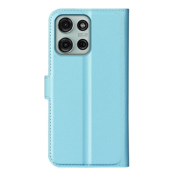 Classic Motorola Moto G75 flip etui - Blå Blue