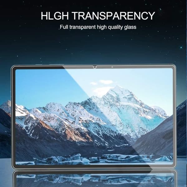 0.3mm Tempered Glass Screen Protector for Samsung Galaxy Tab S9/S7/S8 with Arc Edge Transparent