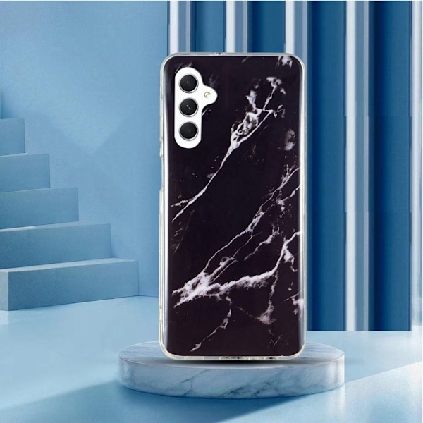 Marble Samsung Galaxy A24 4G Etui - Sort Black