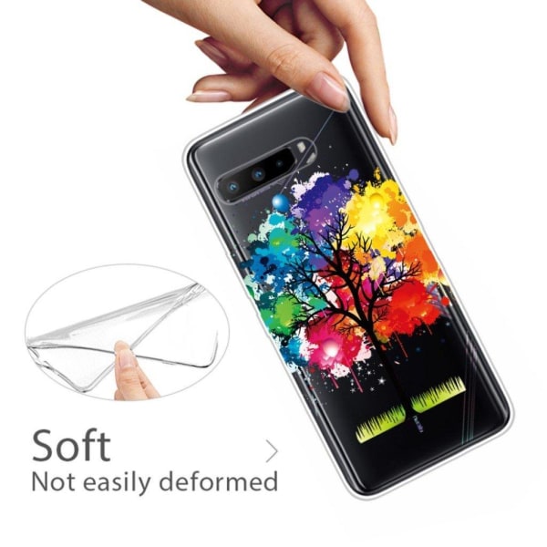 Deco Asus ROG Phone 3 skal - Färgglatt Träd multifärg