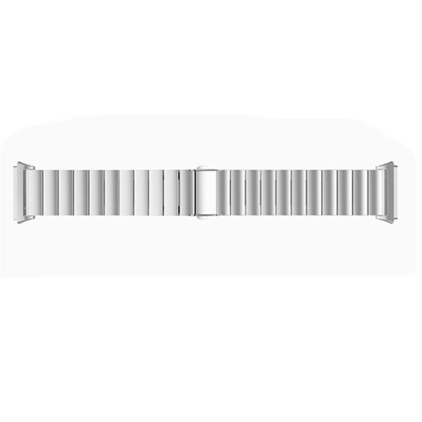 Fitbit Ionic Ruostumaton Teräs Vaihto Ranneke - Hopea Silver grey