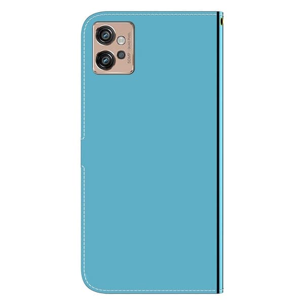 Mirror Motorola Moto G32 Flippetui - Blå Blue