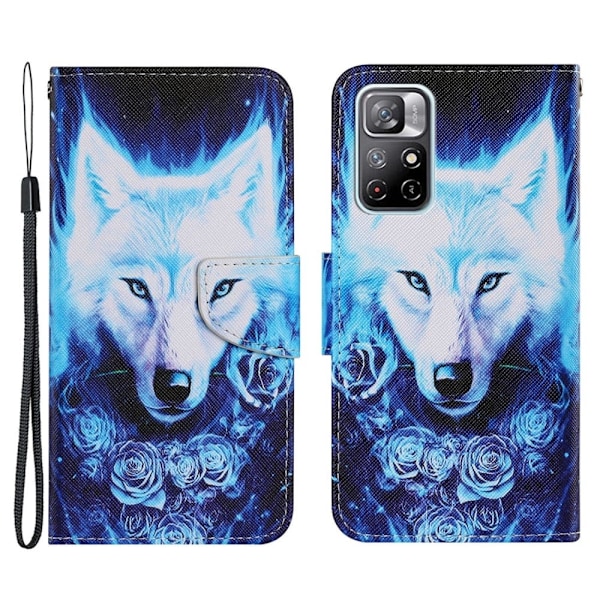 Wonderland Xiaomi Redmi Note 11T 5G / Note 11s 5g Flip Etui - Ulv Blue