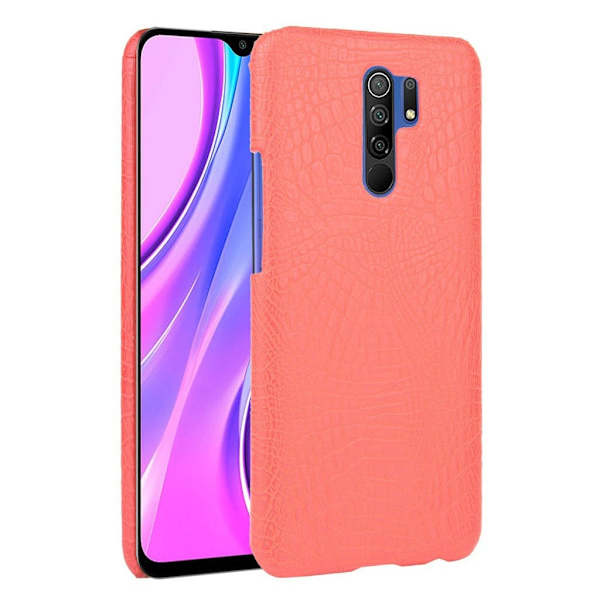 Croco Etui Xiaomi Redmi 9 - Rød Red