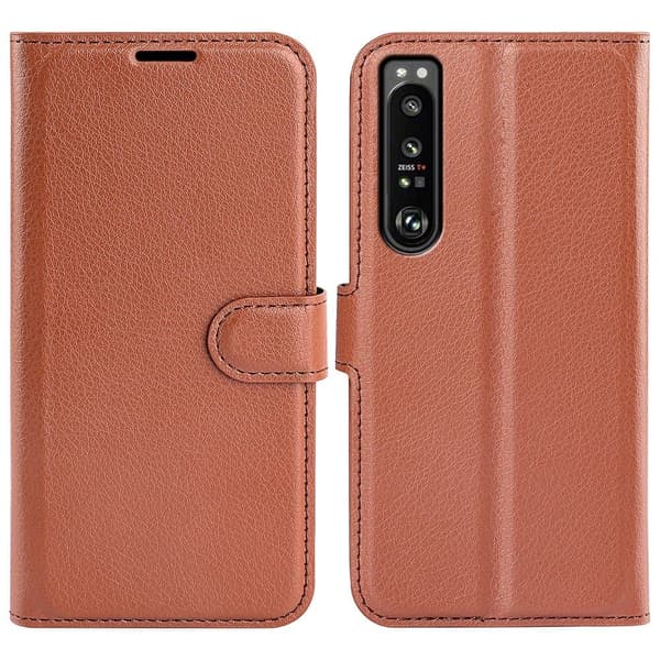 Classic Sony Xperia 1 IV fodral - Brun Brun