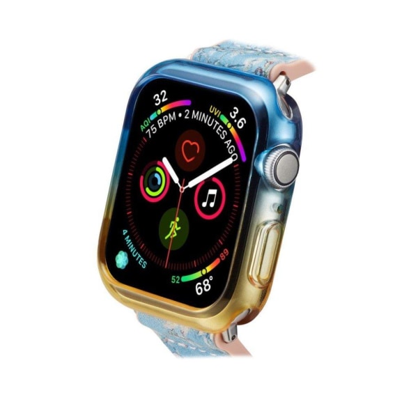 HAT PRINCE Apple Watch Series 5 40mm dazzling case - Blue / Yell Yellow
