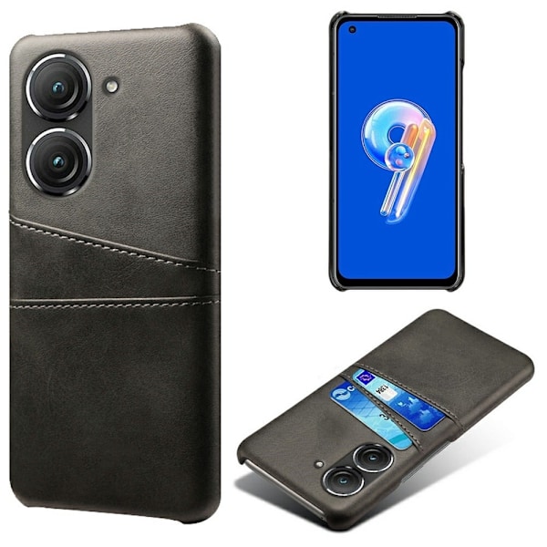 Dual Card Etui ASUS Zenfone 9 - Sort Black