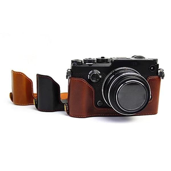 Olympus PEN-F læderetui - Sort Black