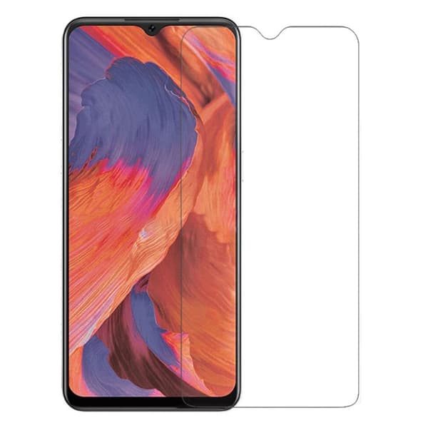 0.3mm hærdet glas skærmbeskytter til Oppo A73 Silver grey