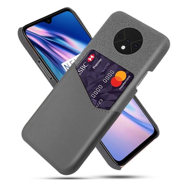 Bofink OnePlus 7T Card cover - Grå Silver grey