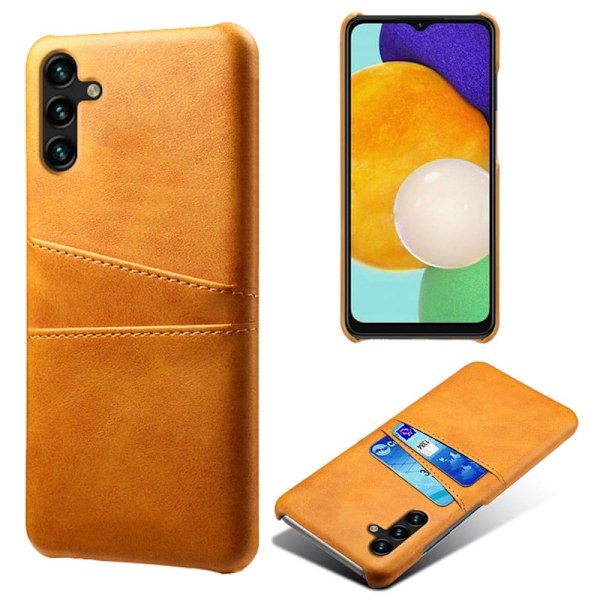 Dual Card Fodral Samsung Galaxy A34 5G - Orange Orange