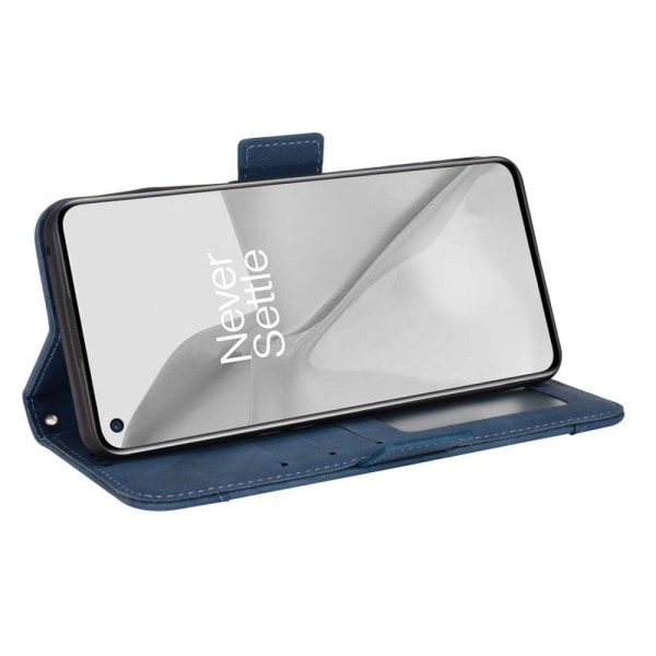 Moderni Nahkalaukku For OnePlus 10 Pro - Sininen Blue