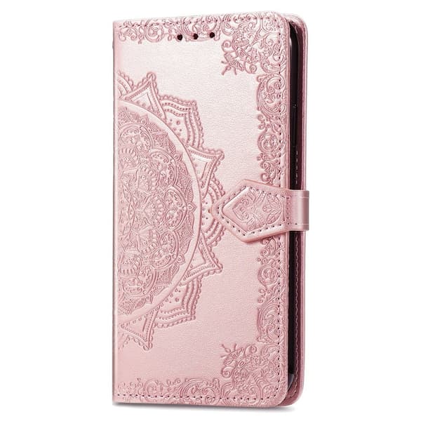 Butterfly Xiaomi Redmi 12 Läppäkotelo - Ruusukulta Pink