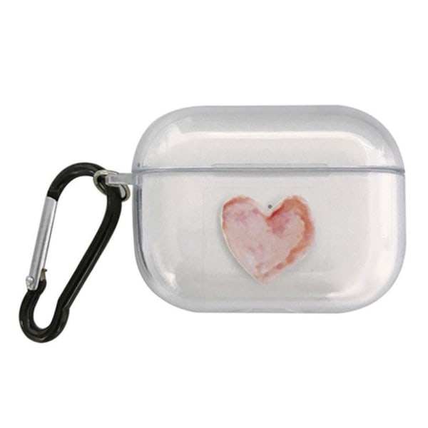 AirPods Pro durable clear pattern case - Heart Rosa
