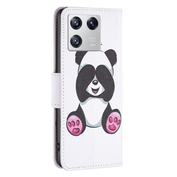 Wonderland Xiaomi 13 Flip Etui - Panda White
