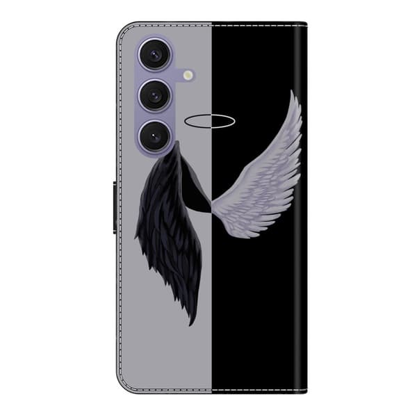 Wonderland Samsung Galaxy S25 flip etui - Sort / Sort Black