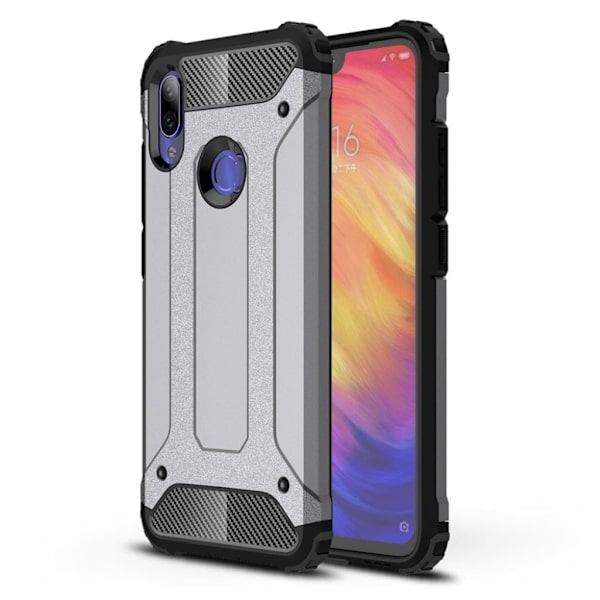 Suoja Xiaomi Redmi Note 7 / Xiaomi Redmi Note 7S / Xiaomi Redmi Note 7 Pro kotelot - Harmaa Silver grey