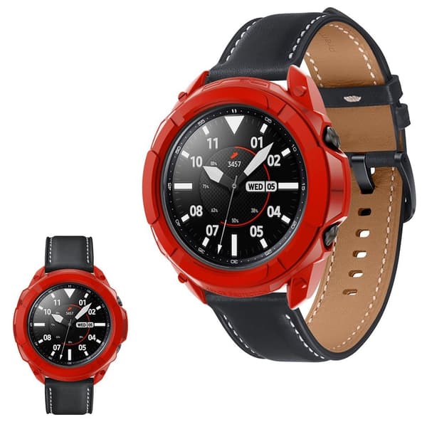 Samsung Galaxy Watch 3 (41mm)  TPU kehys - Punainen Red