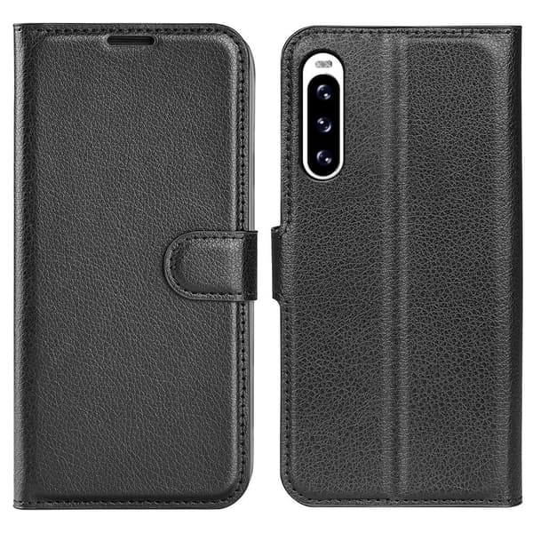 Classic Sony Xperia 10 V Flippetui - Svart Black