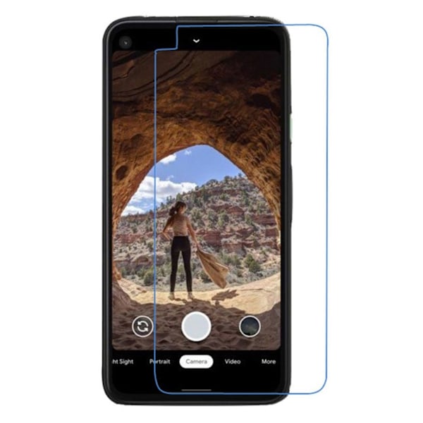 Ultra klar LCD skærmbeskytter til Google Pixel 4a 5G Transparent