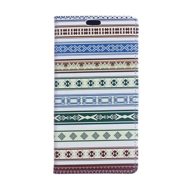 Moberg Lg G4 Beat Nahkakotelo - Etnisen Tyylinen Kuvio Multicolor
