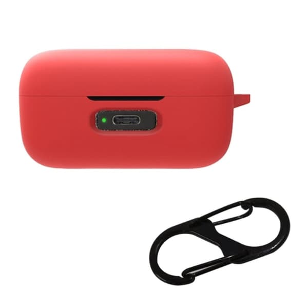 Sennheiser Momentum True Wireless 3 silikoneetui med spænde - Rød Red