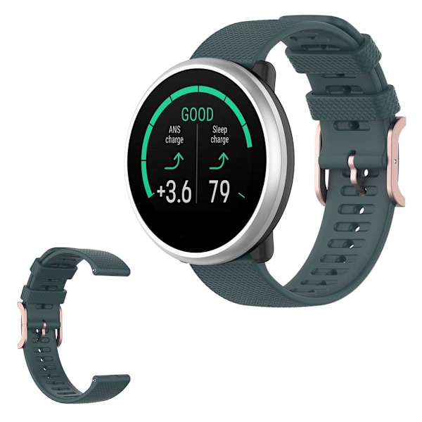 Polar Ignite silikone urrem - Grøn Green