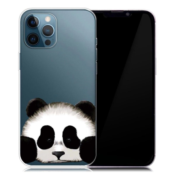 Deco iPhone 13 Pro skal - Söt Panda Vit
