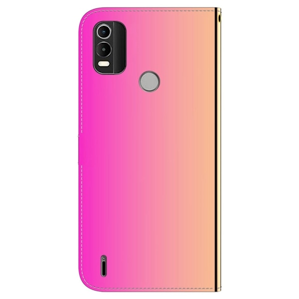 Mirror Nokia C21 Plus fodral - Rosa Rosa