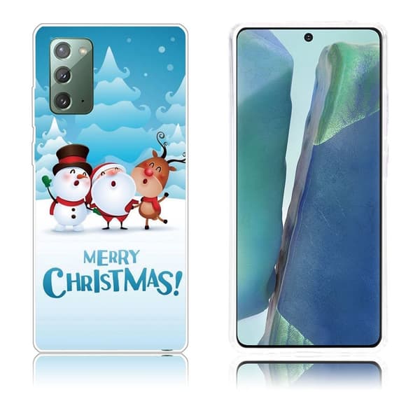 Joulu Samsung Galaxy Note 20 tapauksessa - Joulu Perhekuva White