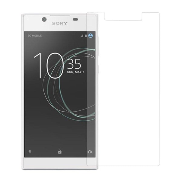 Sony Xperia L1 Beskyttelsesfilm med Arch Edge design Transparent