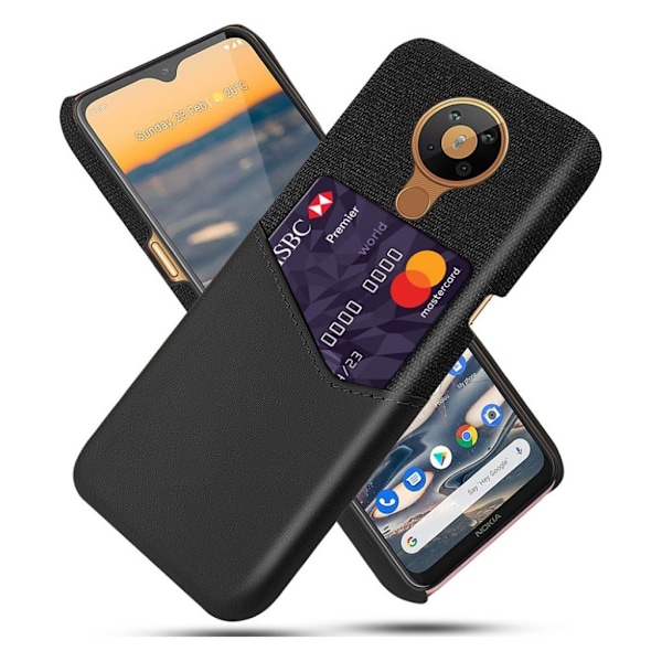 Bofink Nokia 5.3 Card Cover - Sort Black