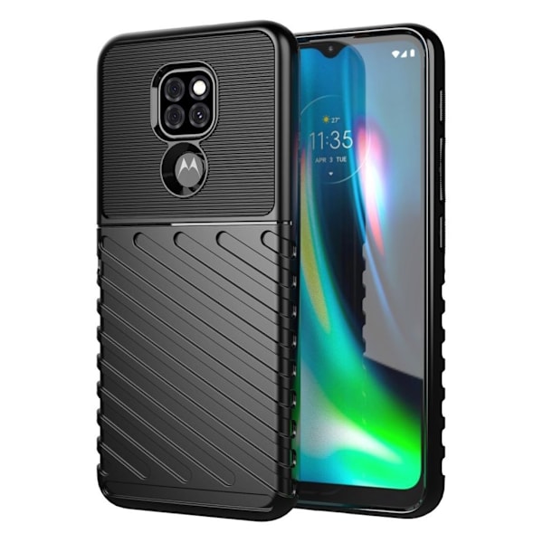 Thunder Motorola Moto G9 Play / E7 Plus Etui - Sort Black
